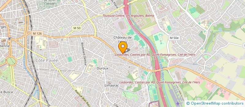 localisation de l'entreprise MONSIEUR LAURENT LALOUM  SAINT-ALBAN