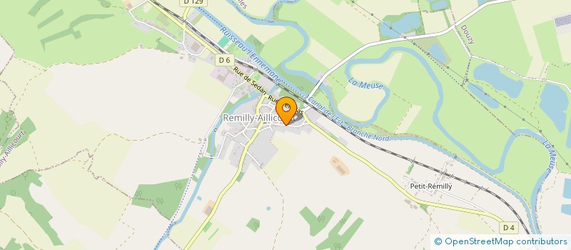 localisation de l'entreprise MONSIEUR LAURENT LAMART  REMILLY-AILLICOURT