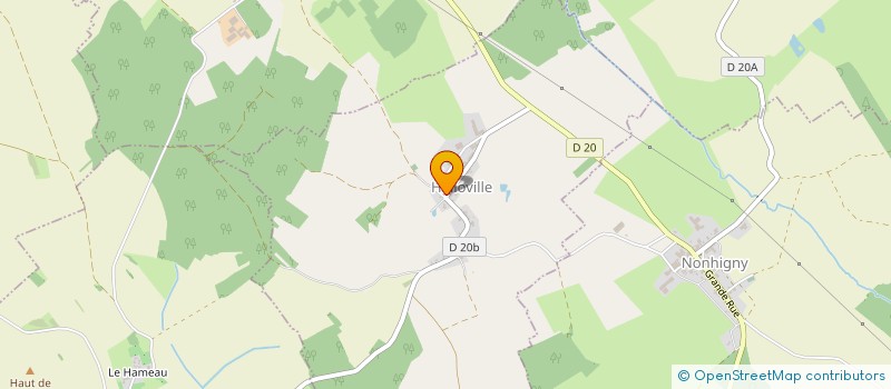 localisation de l'entreprise MONSIEUR LAURENT LAMBERT  HALLOVILLE