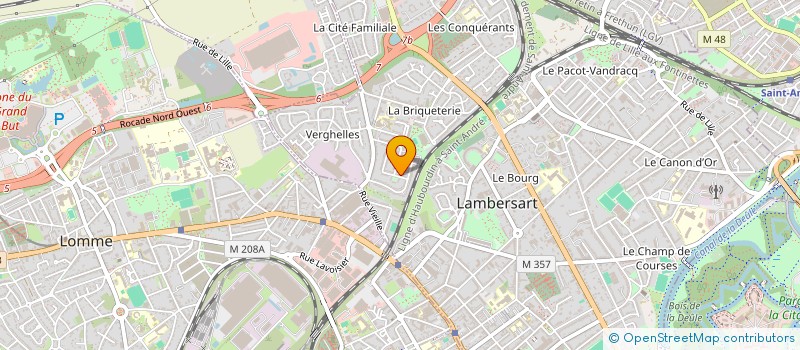 localisation de l'entreprise MONSIEUR LAURENT LAMOINE à LAMBERSART