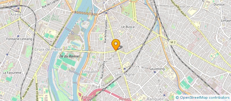 localisation de l'entreprise MONSIEUR LAURENT LANSAC  TOULOUSE