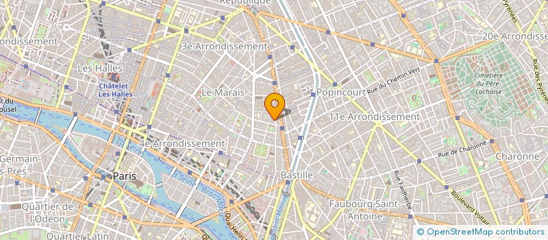 localisation de l'entreprise MONSIEUR LAURENT LAPAIRE à PARIS