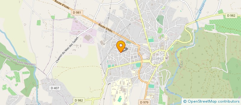 localisation de l'entreprise MONSIEUR LAURENT LAPORTE  UZES