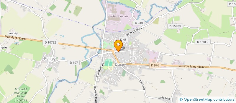 localisation de l'entreprise MONSIEUR LAURENT LAQUERBE  DUCEY-LES CHERIS