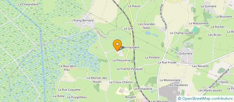 localisation de l'entreprise MONSIEUR LAURENT LARDIERE à COUERON