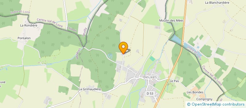 localisation de l'entreprise MONSIEUR LAURENT LAREZE  VEZIERES