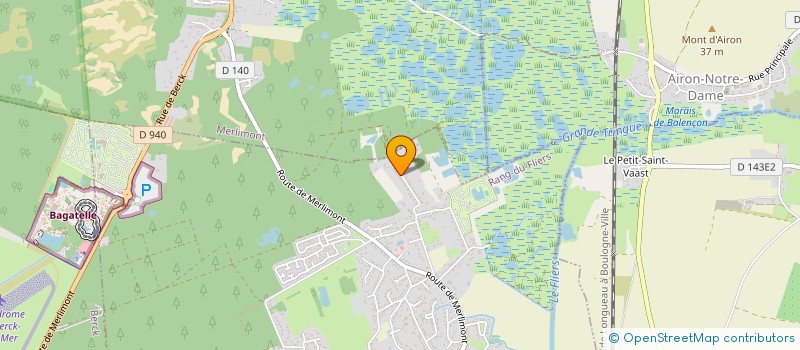 localisation de l'entreprise MONSIEUR LAURENT LARRIEU  RANG-DU-FLIERS