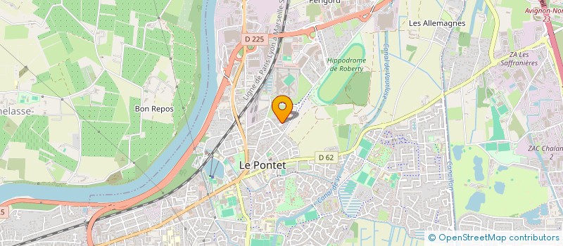 localisation de l'entreprise MONSIEUR LAURENT LASCOMBE  LE PONTET