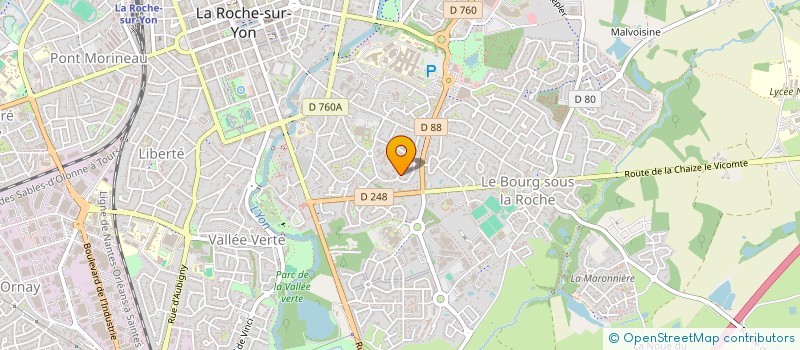 localisation de l'entreprise MONSIEUR LAURENT LASNE à LA ROCHE-SUR-YON