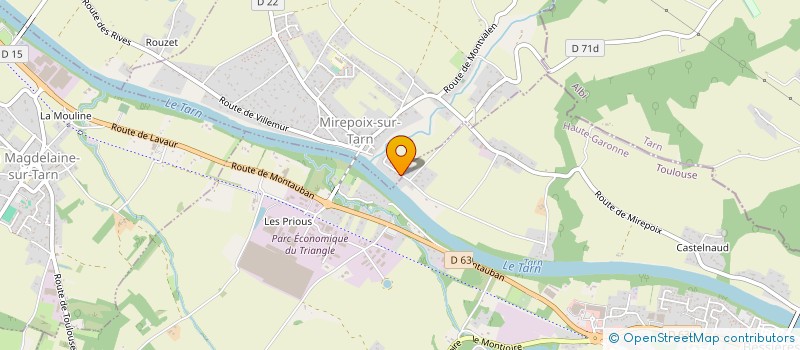 localisation de l'entreprise MONSIEUR LAURENT LASSERRE à MIREPOIX-SUR-TARN