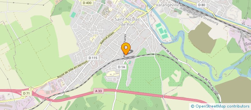 localisation de l'entreprise MONSIEUR LAURENT LAUNOIS  SAINT-NICOLAS-DE-PORT