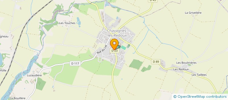 localisation de l'entreprise MONSIEUR LAURENT LAURENT CUENIN  CHAVAGNES-LES-REDOUX