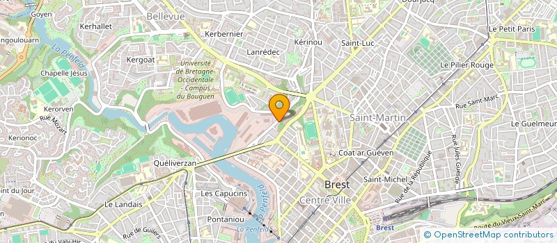 localisation de l'entreprise MONSIEUR LAURENT LAURIER à BREST