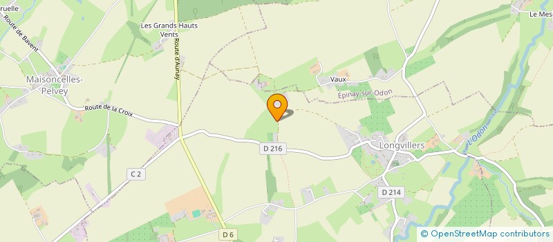 localisation de l'entreprise MONSIEUR LAURENT LAVALLEY  LONGVILLERS