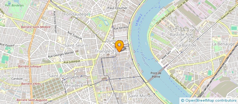 localisation de l'entreprise MONSIEUR LAURENT LAVOYE  BORDEAUX