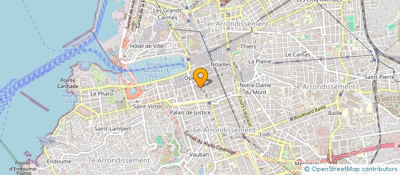 localisation de l'entreprise MONSIEUR LAURENT LAZZARINI  MARSEILLE