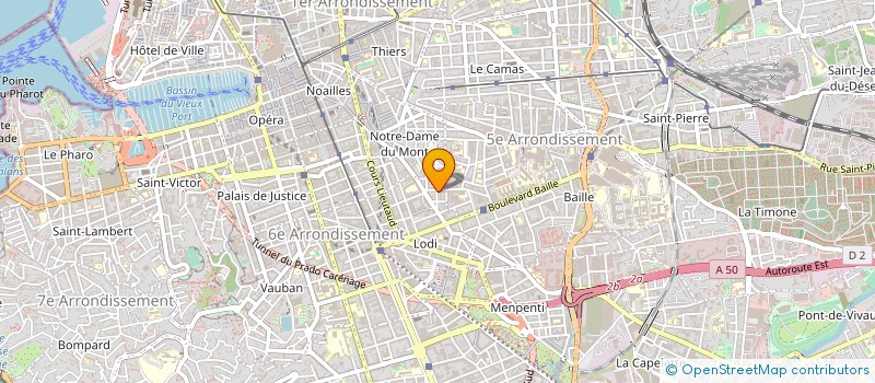 localisation de l'entreprise MONSIEUR LAURENT LAZZARO  MARSEILLE