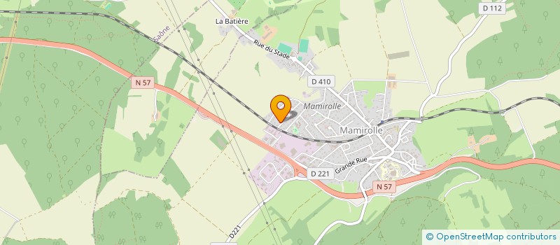 localisation de l'entreprise MONSIEUR LAURENT LE BARBENCHON  MAMIROLLE