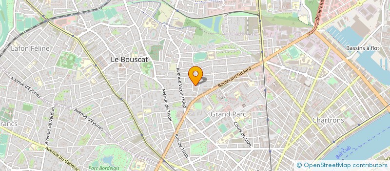 localisation de l'entreprise MONSIEUR LAURENT LE BLAY  LE BOUSCAT