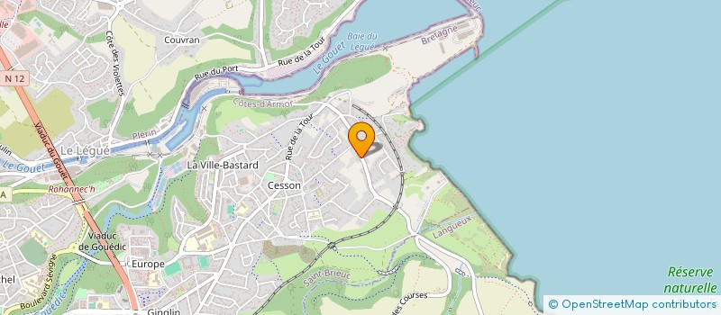 localisation de l'entreprise MONSIEUR LAURENT LE COQ à SAINT-BRIEUC