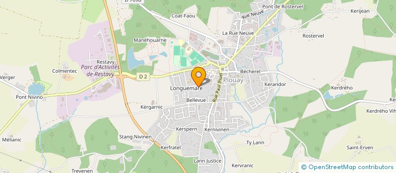 localisation de l'entreprise MONSIEUR LAURENT LE COUAZER  CALAN