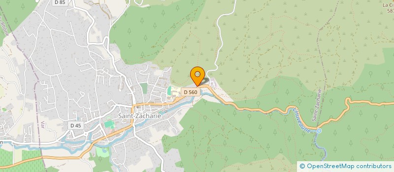 localisation de l'entreprise MONSIEUR LAURENT LE GALL  SAINT-ZACHARIE