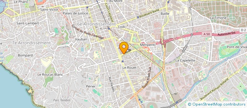 localisation de l'entreprise MONSIEUR LAURENT LE GOFF à MARSEILLE