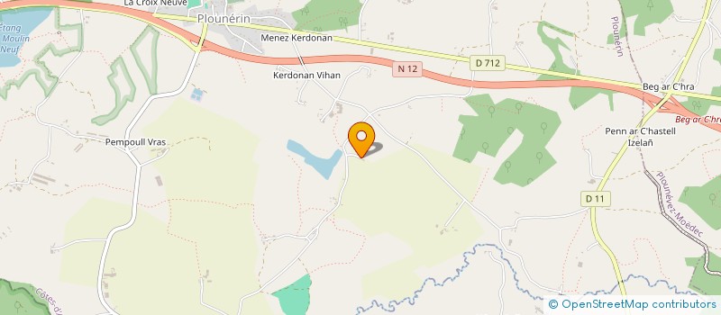 localisation de l'entreprise MONSIEUR LAURENT LE GUEN  LOGUIVY-PLOUGRAS