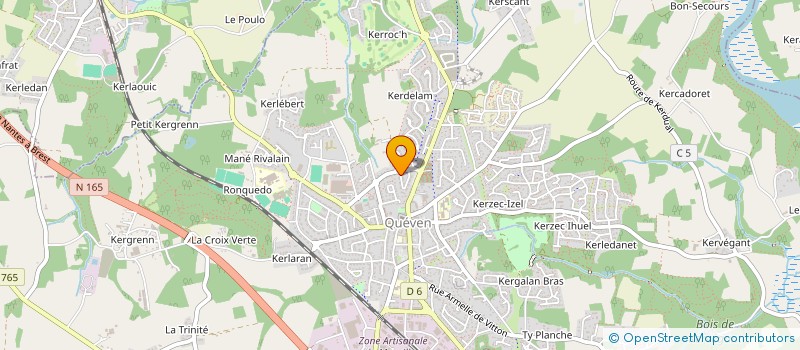 localisation de l'entreprise MONSIEUR LAURENT LE HETET  LOCMIQUELIC