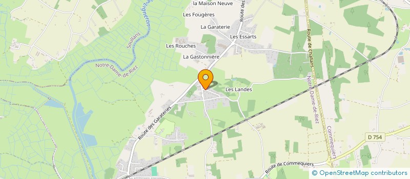 localisation de l'entreprise MONSIEUR LAURENT LE MOAN  NOTRE-DAME-DE-RIEZ