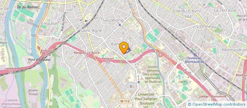 localisation de l'entreprise MONSIEUR LAURENT LE MOULLEC à TOULOUSE