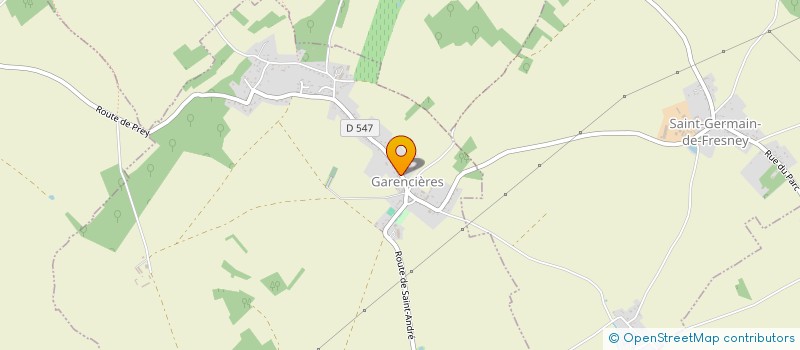 localisation de l'entreprise MONSIEUR LAURENT LE NOAN  LA BARONNIE