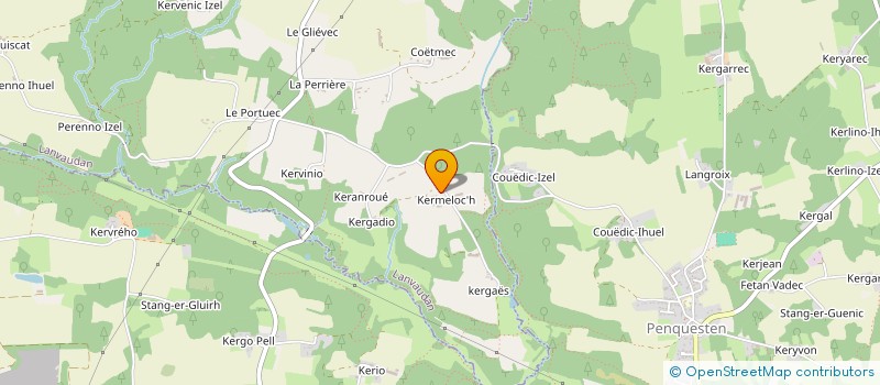 localisation de l'entreprise MONSIEUR LAURENT LE PEN à LANVAUDAN
