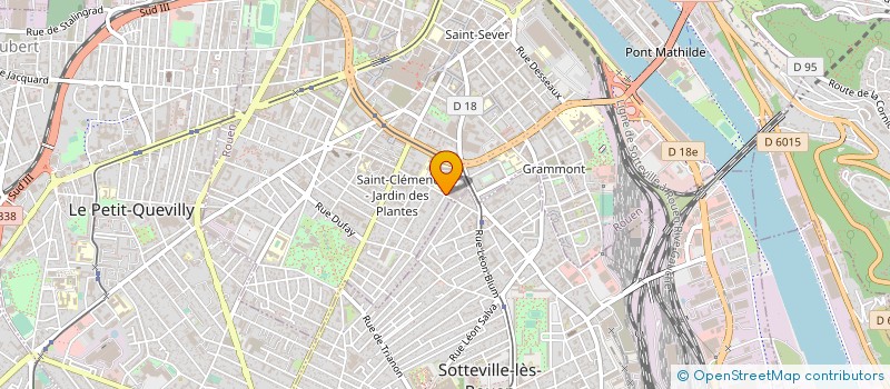 localisation de l'entreprise MONSIEUR LAURENT LE PENRU  ROUEN