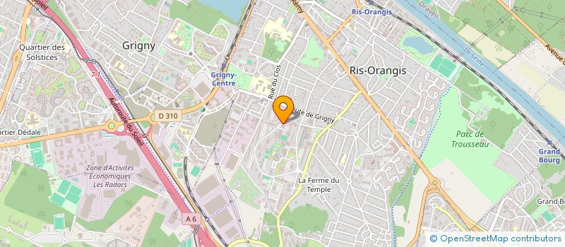 localisation de l'entreprise MONSIEUR LAURENT LE QUELLEC à RIS-ORANGIS