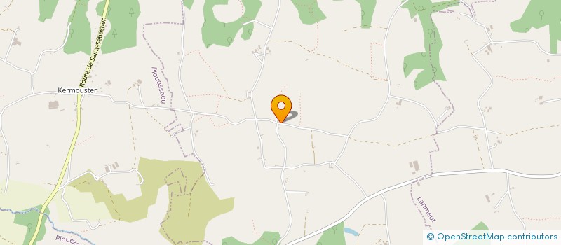 localisation de l'entreprise MONSIEUR LAURENT LE SCANFF  SAINT-JEAN-DU-DOIGT