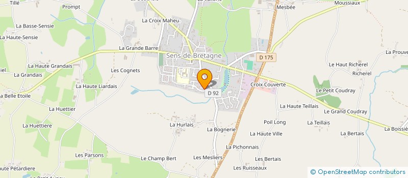 localisation de l'entreprise MONSIEUR LAURENT LEBEAU  VIEUX-VY-SUR-COUESNON