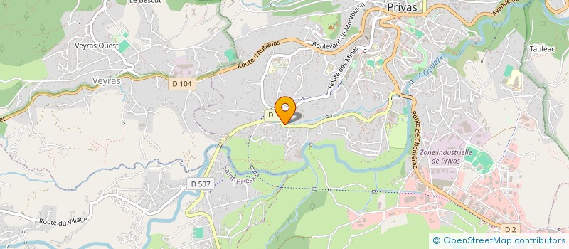 localisation de l'entreprise MONSIEUR LAURENT LEBERGER à PRIVAS