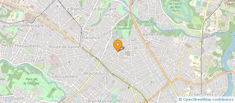 localisation de l'entreprise MONSIEUR LAURENT LEBIGOT à NANTES