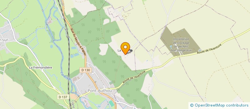 localisation de l'entreprise MONSIEUR LAURENT LEBLOND  PONT-AUTHOU