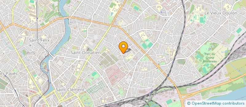localisation de l'entreprise MONSIEUR LAURENT LEBOT  NANTES