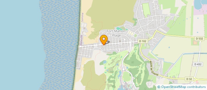 localisation de l'entreprise MONSIEUR LAURENT LEBOUCQ  FORT-MAHON-PLAGE