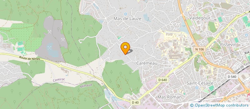 localisation de l'entreprise MONSIEUR LAURENT LEBRASSEUR  NIMES