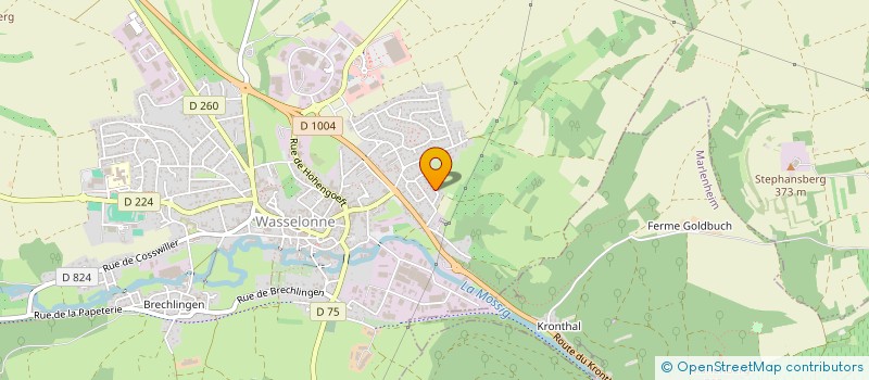 localisation de l'entreprise MONSIEUR LAURENT LEBRETON  THANN