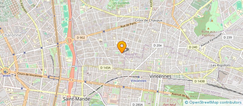 localisation de l'entreprise MONSIEUR LAURENT LECA à MONTREUIL