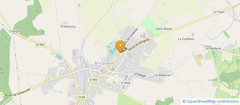 localisation de l'entreprise MONSIEUR LAURENT LECHATREUX à BRICQUEBEC-EN-COTENTIN