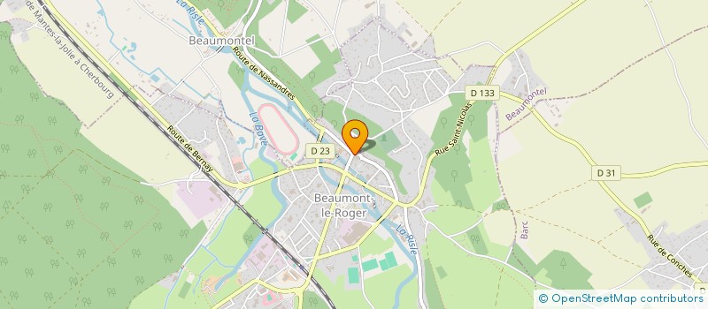 localisation de l'entreprise MONSIEUR LAURENT LECOEUR à BEAUMONT-LE-ROGER