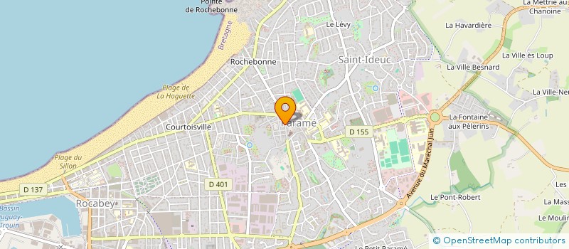 localisation de l'entreprise MONSIEUR LAURENT LECONTE à SAINT-MALO