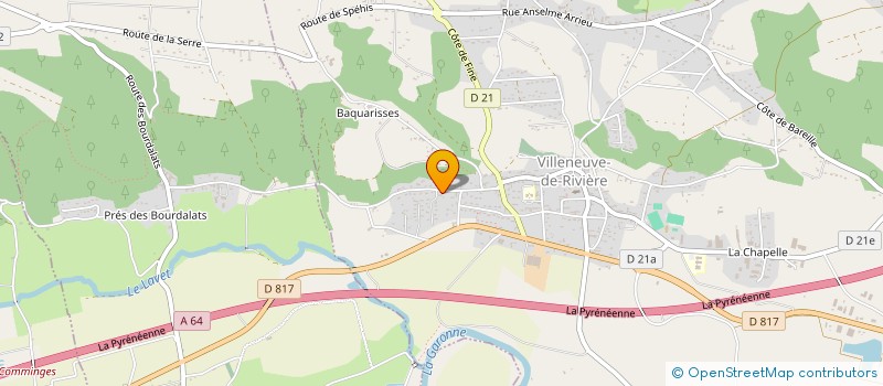 localisation de l'entreprise MONSIEUR LAURENT LEDENT à VILLENEUVE-DE-RIVIERE