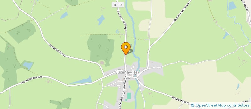 localisation de l'entreprise MONSIEUR LAURENT LEDUCQ  LUCENAY-LES-AIX